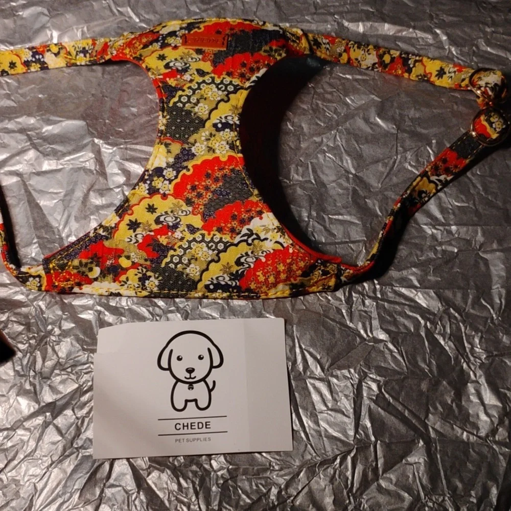 Medium dog harness and leash